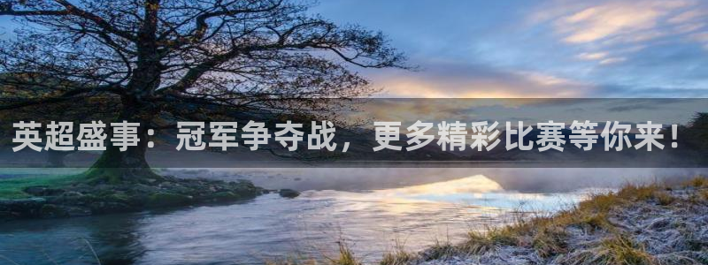 英超盛事：冠军争夺战，更多精彩比赛等你来！